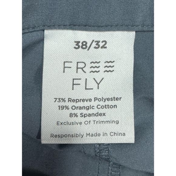 Free Fly Men's Lightweight Dark Gray Latitude Pants - Size 38x32 (41x31) - Picture 4 of 4